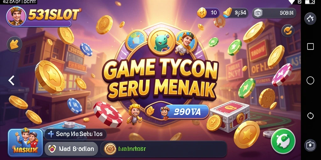 Screenshot gameplay <strong>531SLOT</strong> dengan mesin slot yang menarik.