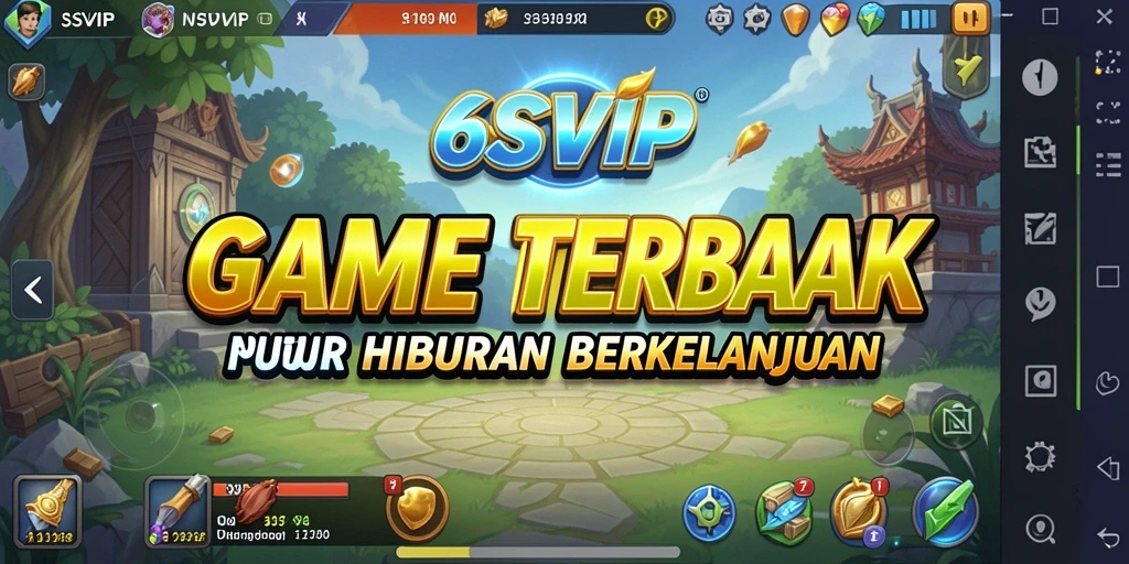 Screenshot utama 6SVIP menampilkan gameplay yang santai dan mengasyikkan.