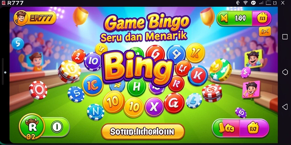 Tampilan menarik saat bermain Bingo di ER777.