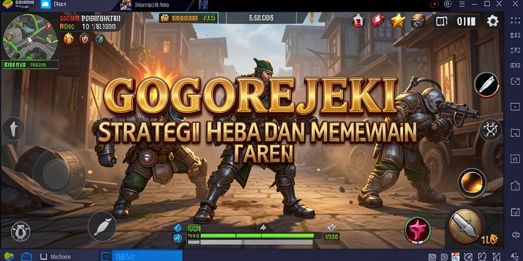 Tampilan gameplay menarik dalam GOGOREJEKI yang penuh strategi.