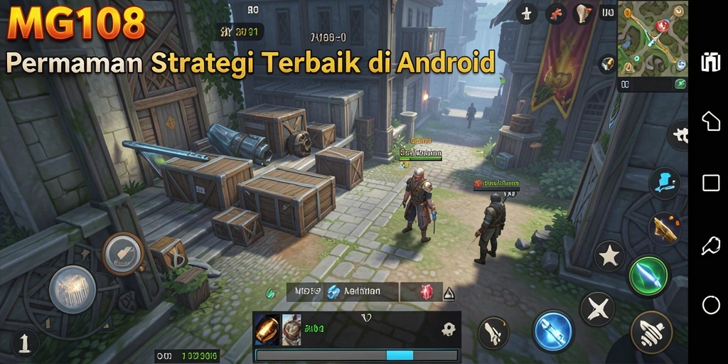 Tampilan gameplay MG108 yang memukau dengan strategi mendalam.