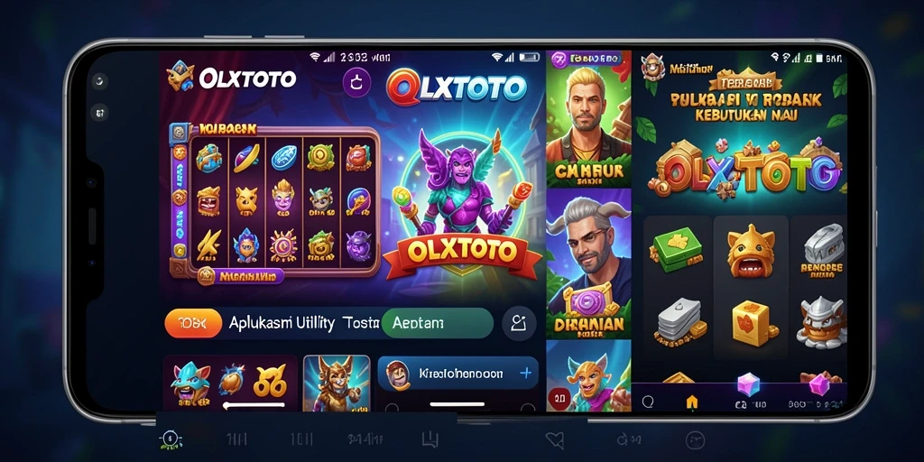 Tampilan antarmuka OLXTOTO yang user-friendly dan intuitif.