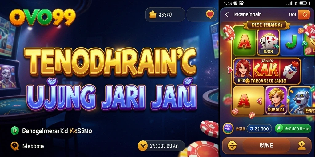 Tampilan gameplay Kasino yang menarik di OVO99.