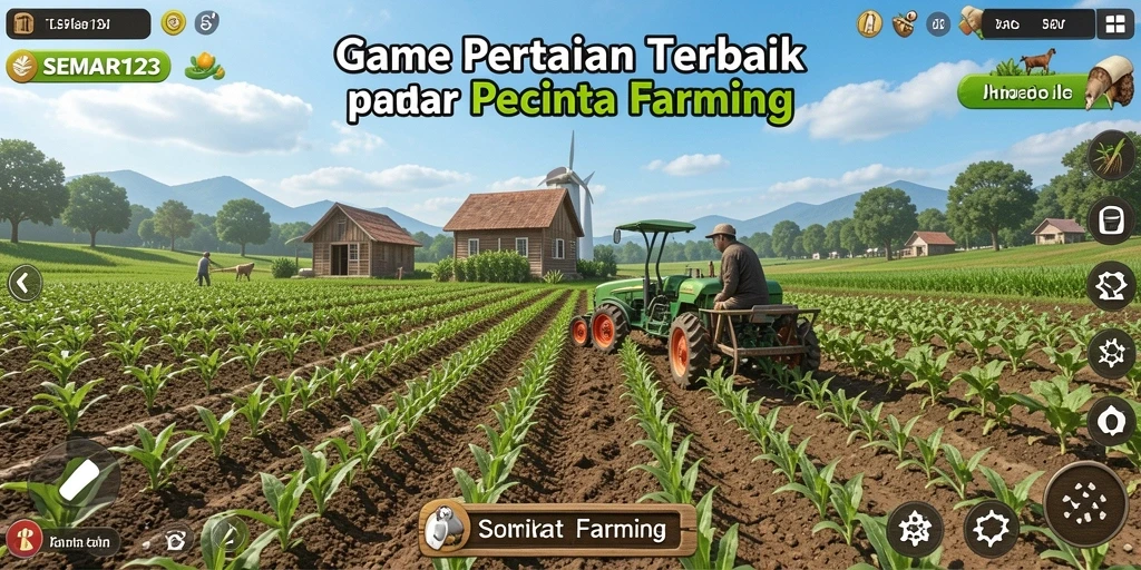 Gameplay menarik dengan grafis pertanian yang indah.