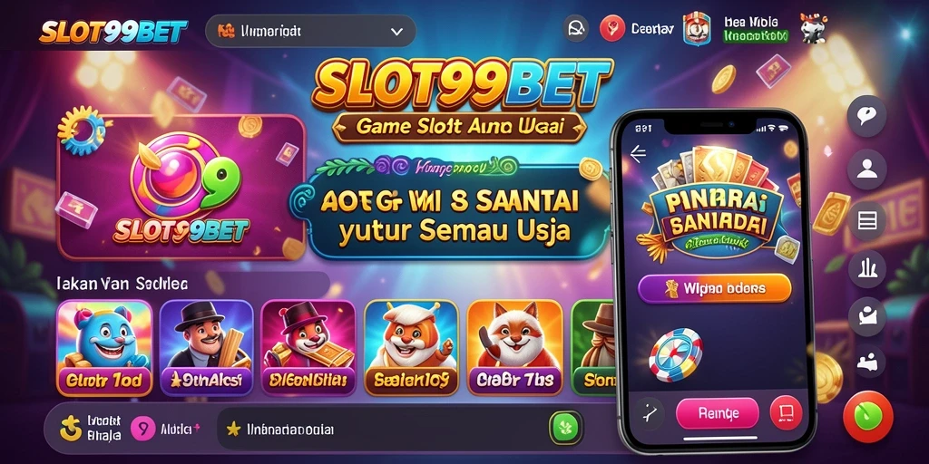 Tampilan menarik dari gameplay SLOT99BET yang penuh warna.