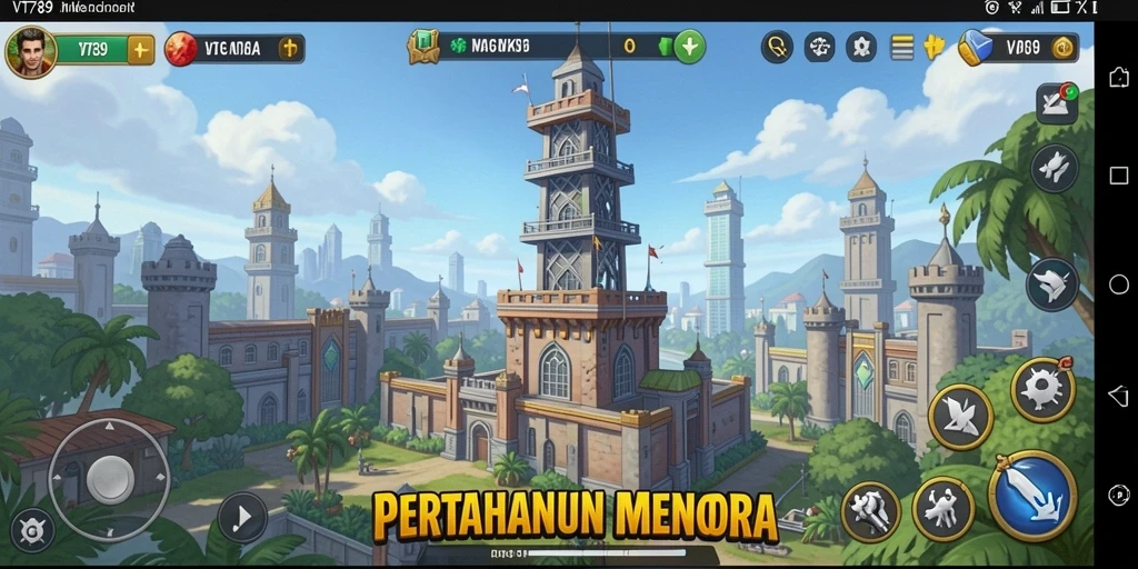 Tampilan gameplay VT789 yang mendebarkan di medan pertempuran.