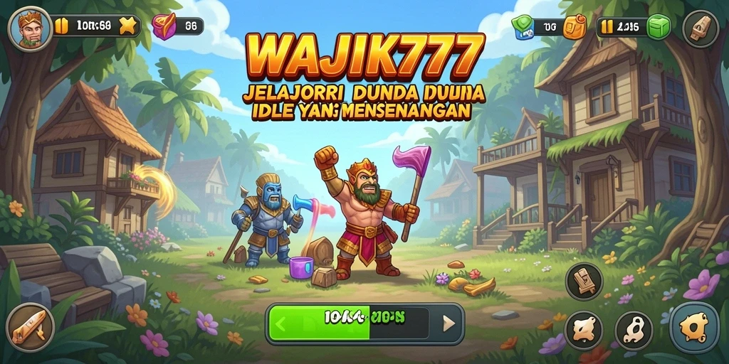 Tampilan gameplay WAJIK777 yang menarik dan mengasyikkan.