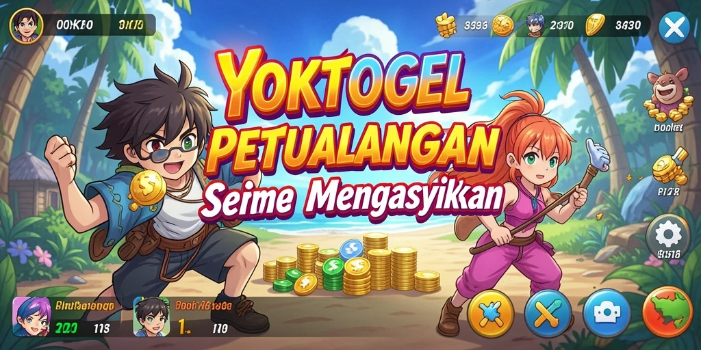 Tampilan gameplay yang menarik dan penuh warna di YOKTOGEL.